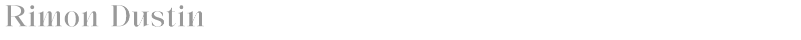 Rimon Dustin font preview